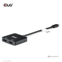 CLUB3D USB-C® Hub to Dual HDMI™ 4K60Hz M/F+PD3.0 100 Watt