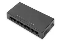 DIGITUS Switch 8-Port 10100 Unmanaged schwarz