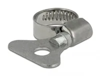 Delock Schlauchschellen-Set 13-19 mm 10 Stück - Detailfarbe: Grau - Art: Schlauchschellen