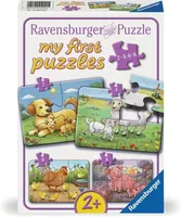 Ravensburger Puzzle Kleine Bauernhoftiere - Motiv: Tiere - Altersempfehlung ab: 2 Jahren - Tiefe: 15 cm - Eigenschaften: Zertifikat - Zertifikate: FSC - Breite: 21 cm