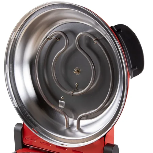 Domo Pizzaofen DO9284PZ - Anzahl Personen: 1 - Detailfarbe: Rot - Leistung: 1200 W - Produkttyp: Pizzamaker