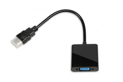 iBox IAHV01 cavo e adattatore video HDMI tipo A (Standard) VGA (D-Sub) Nero