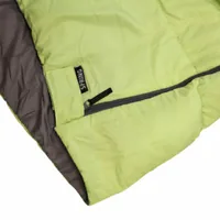 Eurotrail Schlafsack Spring Polyester, Navy/Taupe - Zielgruppe: Unisex - Einsatz Jahreszeit: Sommer - Schlafsacktyp: Deckenschlafsack - Temperatur von: 25 °C - Temperatur bis: 10 °C - Länge: 210 cm