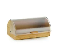 Kela 11841 bread box Rectangular Wood Bamboo