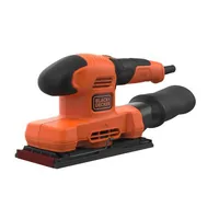 Black & Decker BEW220 Orbital sander 14000 RPM Black, Orange