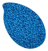 Reslin Glasperlen 500 g Blau - Zubehörart Basteln: Farbpigmente