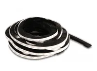 Delock Bürstenstreifen selbstklebend schwarz, 15mm - 5m - Detailfarbe: Schwarz - Art: Bürstenstreifen