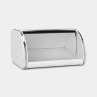 Brabantia Klappbrotkasten Front rund, weiss, medium