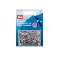 Prym Stecknadel Silber, 27 mm - Verpackungseinheit: 60 Stück - Detailfarbe: Silber - Produkttyp: Stecknadel