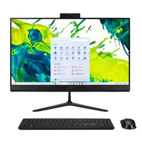 Acer AIO Aspire C24 (C5-120U, 16GB, 512GB SSD) Schwarz - Bildschirmdiagonale in Zoll: 23.8  - Prozessorfamilie: Intel Core 5 (Series 1) - Verbauter Arbeitsspeicher: 16 GB - Speicherkapazität Total: 512 GB - Speichertyp: SSD - Optisches Laufwerk: Kein opti