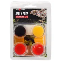 Repti Planet Gelee-Töpfe, Gemischt, 8 Stück - Reptilienart: alle Reptilien - Futterart Reptilien: Gelee - Produkttyp: Ergänzungsfutter