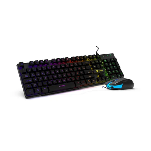 INCA Gaming MausTastatur RGB 3200DPI6Tasten1.50m schwarz retail