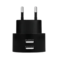 Logilink USB Steckdosenadapter 2port,10.5W,Fast Charging,sch