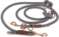 Kerbl Hundeleine Monte Carlo 12 mm x 200 cm - Breite: 1.2 cm - Länge: 2 m - Material: Polypropylen (PP) - Detailfarbe: Grau - Braun - Produkttyp: Alltagsleine - Tierart: Hund