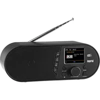 Imperial DAB+ Radio DABMAN d105 Schwarz - Radio Tuner: FM - DAB+ - Stromversorgung: USB - Detailfarbe: Schwarz - Ausstattung: Sleep-Timer - Weckfunktion - Typ: Portabler Radio