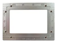 ALLNET Touch Display Tablet 10 Zoll zbh. Blende für Einbaurahmen, silber breit