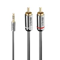 LINDY Audiokabel an Phono 3.5mm Cromo line 0.5m