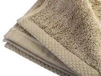 COCON F02810 wash cloth/mitt Taupe Cotton