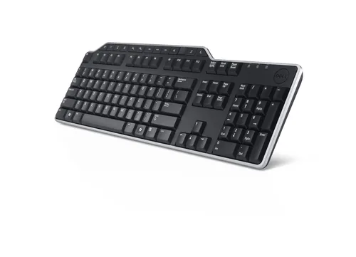 Dell Tastatur KB522 DE-Layout - Tastatur Typ: Business - Tastaturlayout: QWERTZ (DE) - Tastatur Features: Medientasten - Ziffernblock - USB-Hub - Keyboard Tasten: Klassisch (Knöpfe) - Detailfarbe: Schwarz - Ziffernblock: Ja