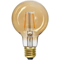 Star Trading Lampe Plain Amber 0.75 W (7 W) E27 Warmweiss (WW) - Energieeffizienzklasse EnEV 2020: F - Lampensockel: E27 - Farbtemperatur Kelvin: 2000 K - Gesamtleistung: 0.75 W - Dimmbar: nicht dimmbar - Zusätzliche Ausstattung: Keine