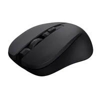 TRUST Mydo Leise optische Maus, Kabellos Reduziert Klickgeräusche um mindestens 90 %