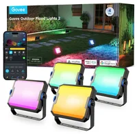 Govee - LED Outdoor Flood Lights 4 Pack