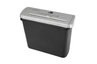 GENIE Aktenvernichter 106 S Stripe Cut schwarzsilber