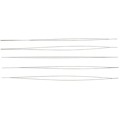 Creativ Company Auffädelhilfe Nadel 12 cm, 5 Stück - Zubehörart Basteln: Auffädelhilfe
