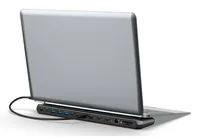Digitus DA-70919 laptop dock/port replicator Wired USB 3.2 Gen 2 (3.1 Gen 2) Type-C Black, Grey