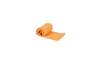 KOOR Handtuch Silva Onda Arancia S 35 x 55 cm - Breite: 35 cm - Länge: 55 cm - Farbe: Orange - Material: Polyester - Polyamid (PA) - Sportart: Schwimmen - Camping - Outdoor - Produkttyp: Handtuch