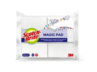 Scotch-Brite Flecken-Radierer Scotch-Brite 2 Stück - Materialtyp: Kunststoff - Material: Schaumstoff - Eigenschaften: Keine Eigenschaft - Zertifikate: Keine Zertifizierung - Fleckenradierer: Ja - Geeignete Oberflächen: Universal
