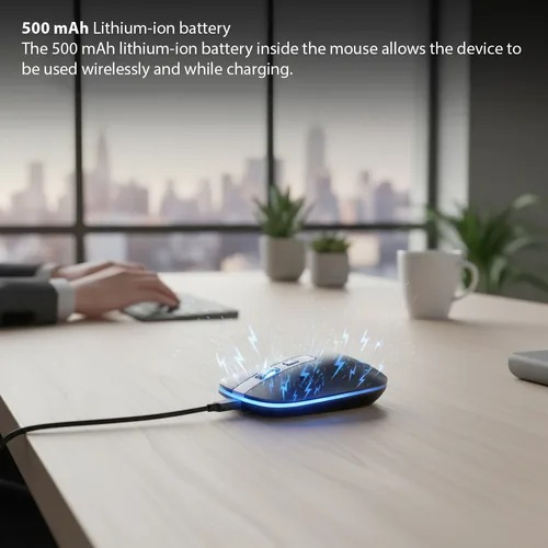 Inca IWM-531RA mouse Office Ambidextrous Bluetooth Optical 1600 DPI