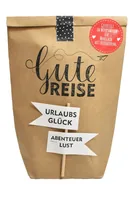 Wunderle Wundertüte Gute Reise - Produkttyp Geschenke: Wundertüten - Empfänger Geschenke: Für Männer - Für Frauen - Anlass: Abschied - Urlaub