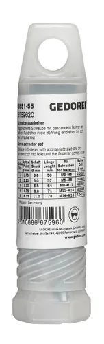 Schraubenausdreher-Set, 5-teilig, M3 - M18