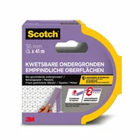 Scotch Malerabdeckband Scotch SENSITIVE SURFACE, 36 mm x 41 m, Rosa - Breite: 36 mm - Länge: 41 m - Art: Abdeckband - Klebehaftung: Mittel - Detailfarbe: Rosa