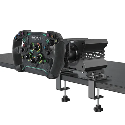 MOZA Racing Table Clamp Moza R5/R9/R12 - Detailfarbe: Schwarz - Plattform: PC