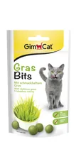 Gimpet Katzen-Snack Gras Bits, 40 g - Snackart: Leckerli - Tierbedürfnis: Verdauung - Magen & Darm - Geschmacksrichtung: Vegetarisch - Zertifikate: Keine Zertifizierung - Fleischsorte: Vegetarisch - Packungsgrösse: 40 g