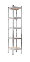EASYmaxx Schwerlastregal 180 x 40 x 40 cm - Produkttyp: Regal - Tiefe: 40 cm - Anzahl Tablare: 5 - Traglast pro Tablar: 175 kg - Breite: 40 cm - Material: Metall