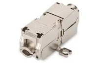 CAT6A FIELD TERMINATION COUPLER 500 MHZ SHIELDED 26X35X80MM