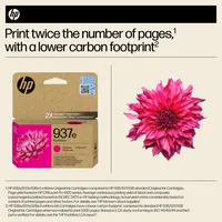 HP 937e EvoMore Magenta Original Ink Cartridge cartouche d'encre 1 pièce(s) Rendement élevé (XL)