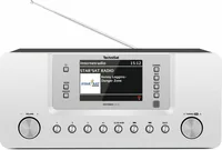 Technisat Internet Radio DigitRadio 574 IR Silber - Radio Tuner: Internetradio - FM - DAB+ - Stromversorgung: Netzbetrieb - Detailfarbe: Silber - Ausstattung: Equalizer - Display - Weckfunktion - Schlummerfunktion - Fernbedienung - App - Senderspeicher - 