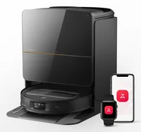 Roborock Saug- und Wischroboter Saros Z70 Schwarz - Ladezeit: 150 min - Fernbedienung: Smartphone (WLAN) - Detailfarbe: Schwarz - Filtertyp: Staubfilter - Max. Laufzeit: 180 min - Nasswischfunktion: Ja