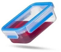 Emsa Vorratsbehälter Clip & Close 0.85 l, Transparent - Produkttyp: Vorratsbehälter - Materialtyp: Kunststoff - Material: Kunststoff - Detailfarbe: Transparent - Mikrowellenfest: Ja - Spülmaschinenfest: Ja