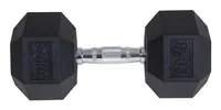 Fitcom Hex Dumbbell 20 kg - Hantelart: Kurzhantel - Gewicht Total: 20 kg - Material: Gummi - Sportart: Fitness