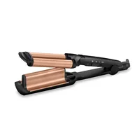 Babyliss Profiwelleneisen Deep Waves W2447E 60 x 100 mm - Lockenstyler-Typ: Welleneisen - Ionentechnologie: Nein - Anwender: Profis