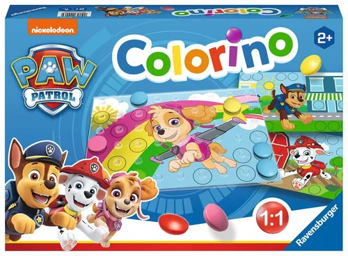 Ravensburger Kinderspiel Paw Patrol Colorino - Sprache: Deutsch - Englisch - Französisch - Italienisch - Niederländisch - Portugiesisch - Spanisch - Kategorie: Geschicklichkeitsspiel - Konzentrationsspiel - Lernspiel - Altersempfehlung ab: 2 Jahren - Spie