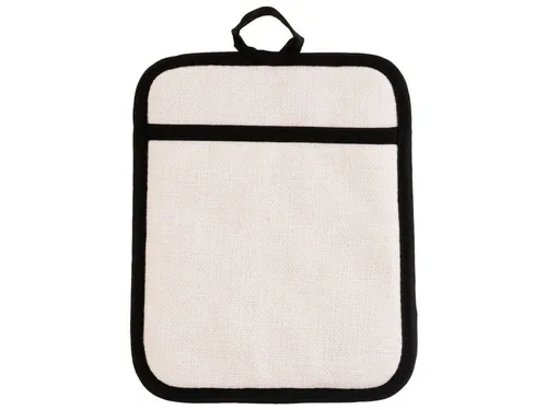 FTM Topflappen 2 Stück, Beige - Material: Leinen - Baumwolle - Detailfarbe: Beige - Textil-Art: Topflappen