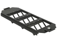 DELOCK Keystone Halterung 9 Port für Bodentank schwarz