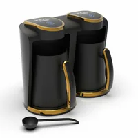INCA Kaffeemaschine Wonder Serie Touch-Control Duo sw