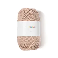 Rico Design Wolle Creative Ricorumi DK 25 g, Beige - Packungsgrösse: 1 Stück - Länge: 57.5 m - Material: Baumwolle - Detailfarbe: Beige - Waschbar bei: 30 °C - Nadelstärke: 4 mm - 3 mm